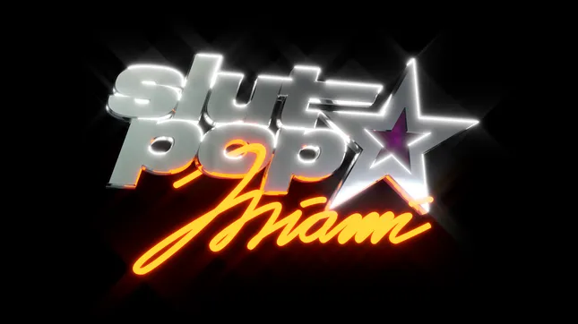 Kim Petras “Slut Pop Miami” Logo Animation