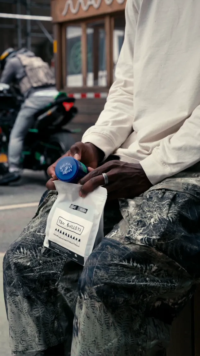 Rocky's Matcha x Tom Sachs' Bodega 245 Pop Up