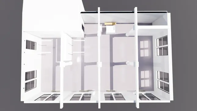 Sara’s Gallery and Art Fair 3D Architectural Visualization