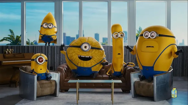 Short film for “Dispicable me 4”