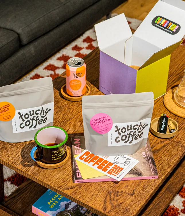 Touchy Coffee – Coffee Time Subscription