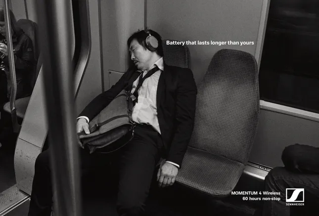 Sennheiser - M4 60 hours non stop