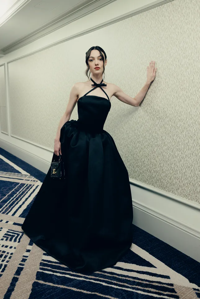 Lily McInerny photographed for Celine & Elle