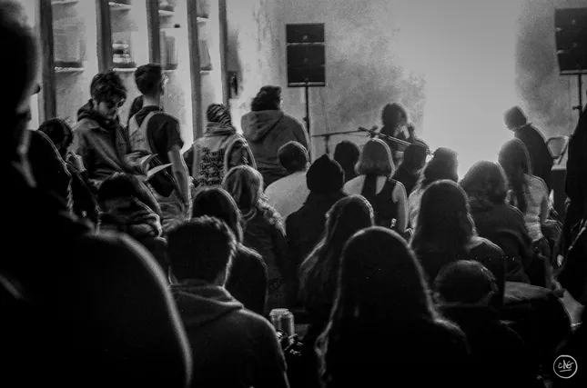 Event photography on vintage film Camera