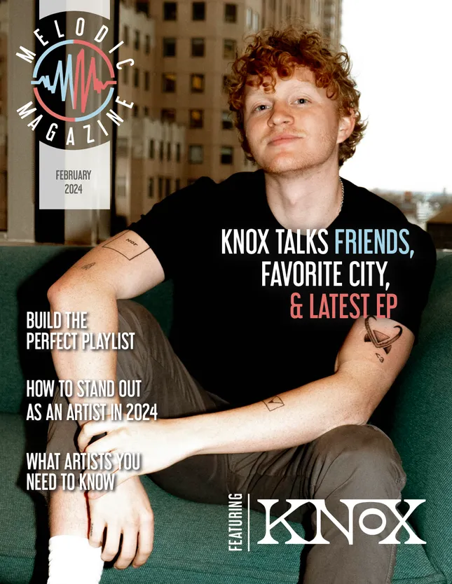 Knox for Melodic Magazine January 2024