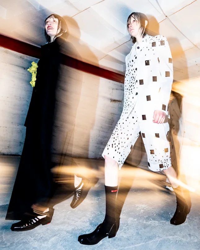 Backstages for Lu Chen AW23