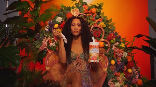 Clorox Scentiva commercial Featuring Michaela Jaé Rodriguez