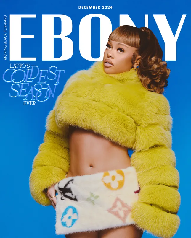 EBONY Magazine December Issue Featuring Latto