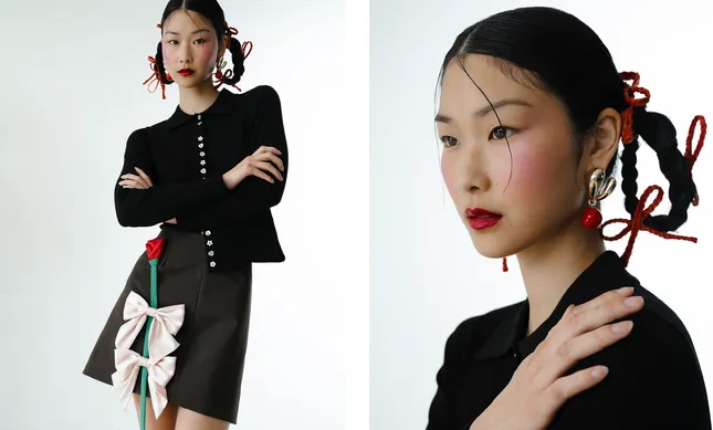Wow Magazine: REBLOOM - Sandy Liang