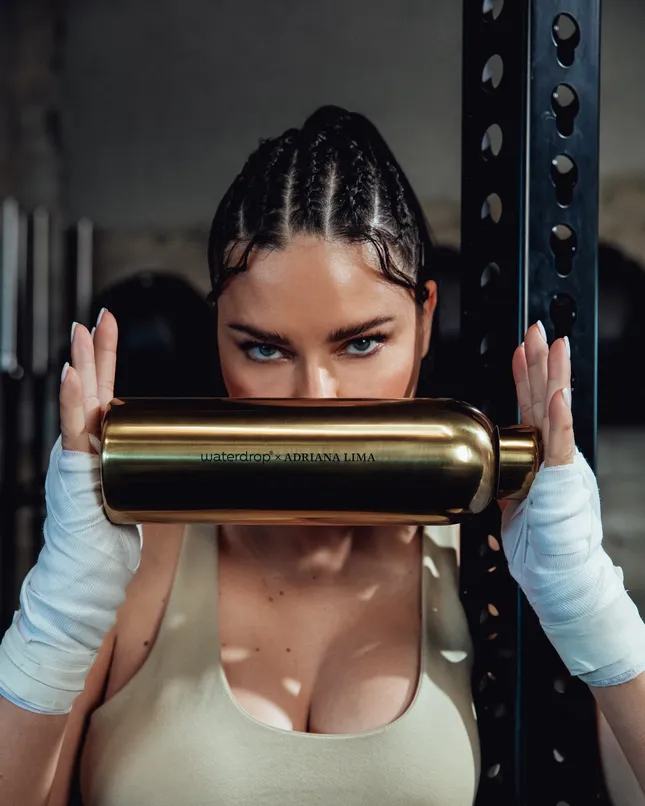 Adriana Lima x Waterdrop