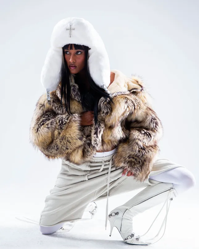 New work for Herman Winters. oversized trapper look two