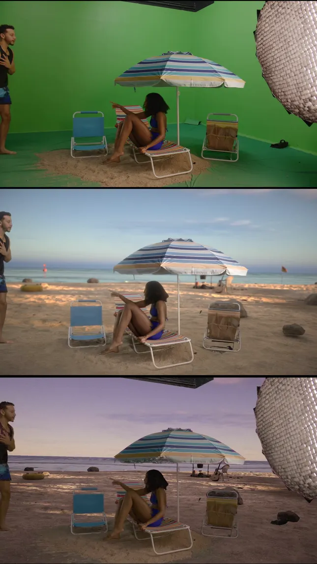 Beachy Beverage - Virtual Production Spot