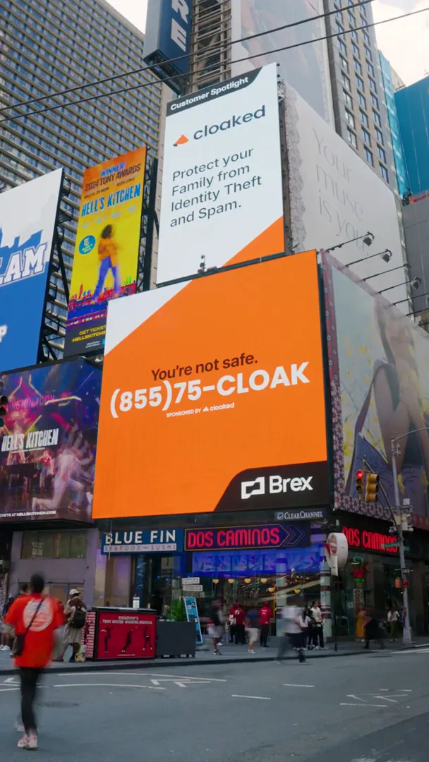 Cloaked - Time Square Launch