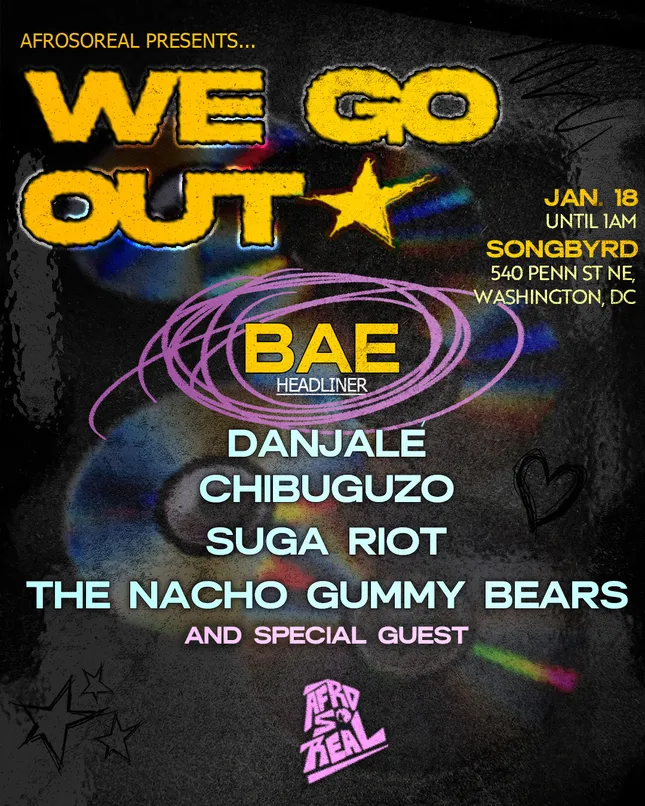 We Go Out | Event Flyer