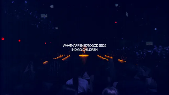 TERMINAL 5 NYFW WHATHAPPENEDTOGOD SS 25 - INDIGO CHILDREN
