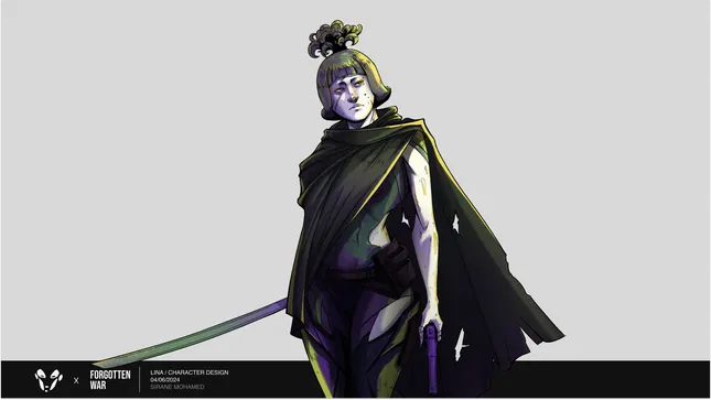Lina - character design
