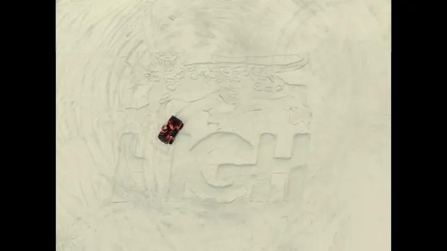 Survival x High Company – Sand Logo VFX Shot