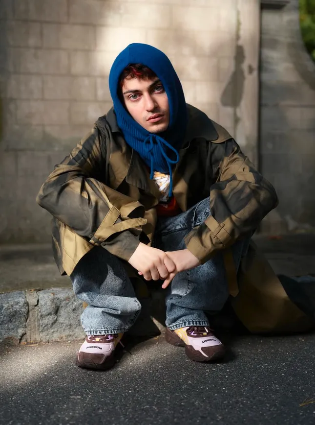 HARRY DANIELS FOR PAPER MAG PHOTOGRAPHED BY TIM SCHUTSKY