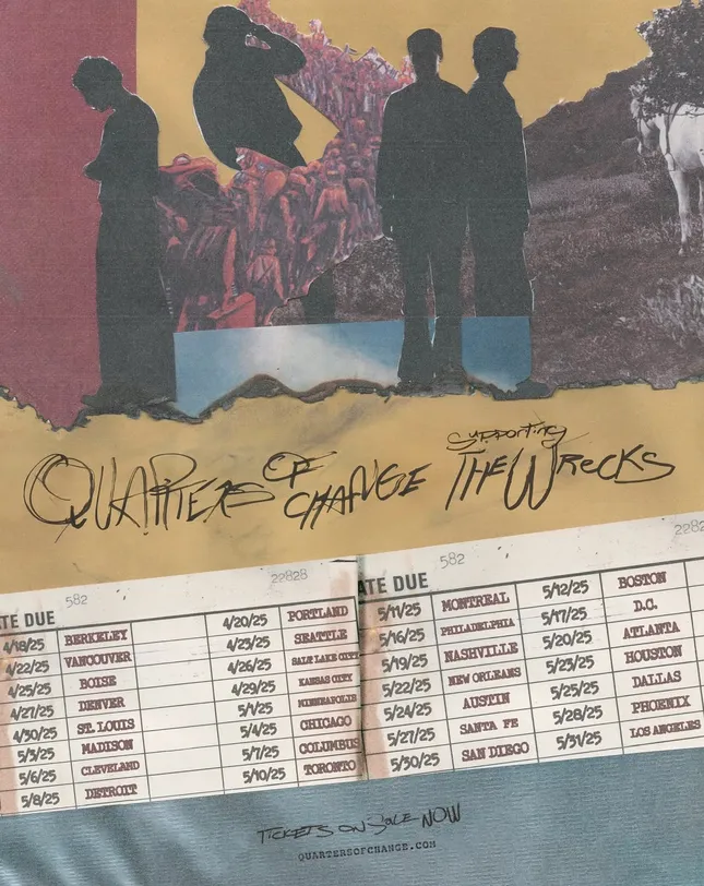 Quarters of Change, tour flyer