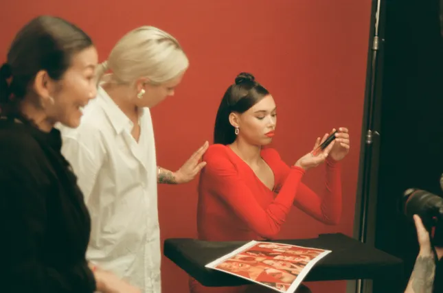 Buxom Cosmetics Campaign BTS