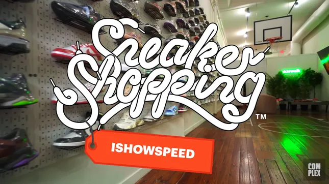 IShowSpeed Goes Sneaker Shopping With Complex