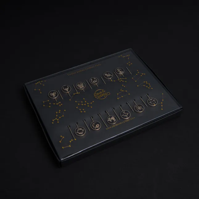 Zodiac Cocktail Picks