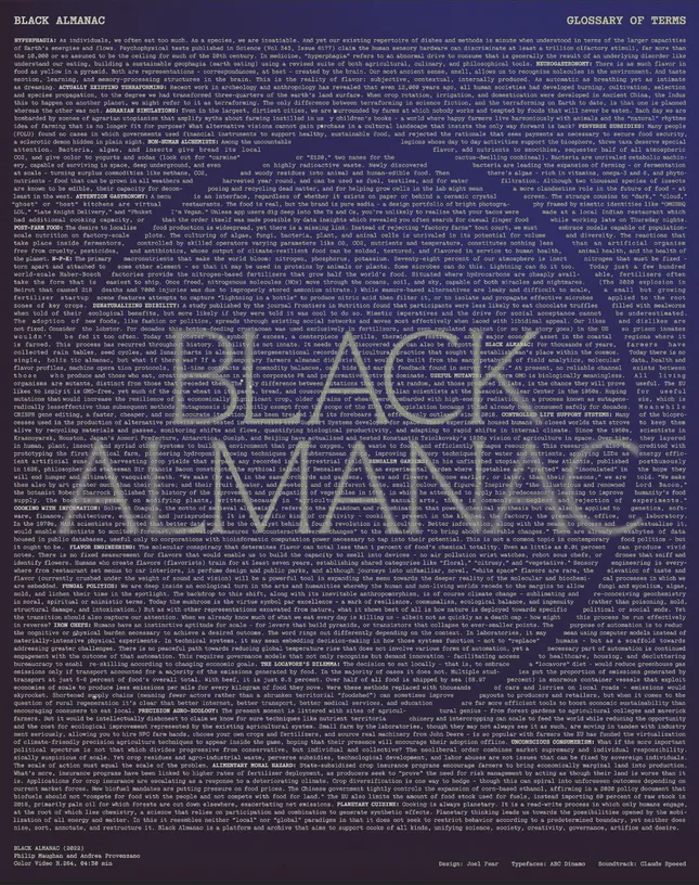 Poster: Black Almanac