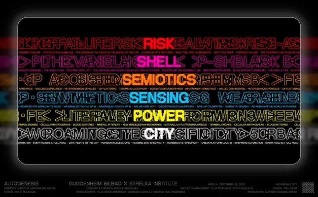 Website / Animation: Guggenheim / Strelka