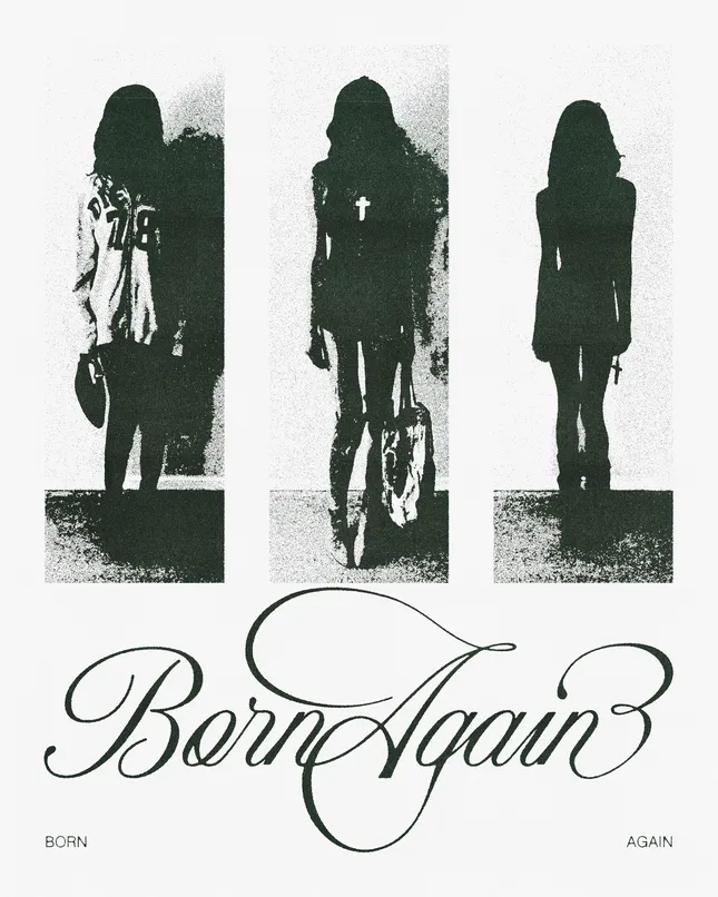Typographic work for Born Again