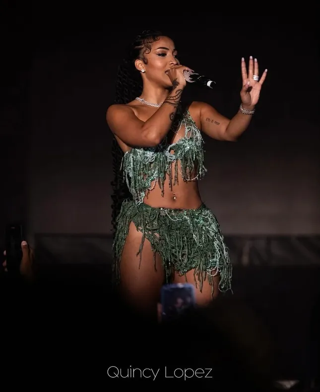 Shenseea 2024 Curaçao Christmas Eve Performance