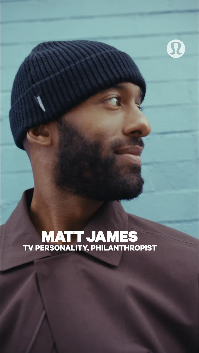 Matt James x Lululemon