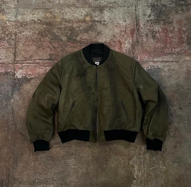 Oversized bomber jacket