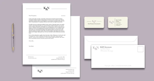 K&N Investors - Logo Design, Brand Identity
