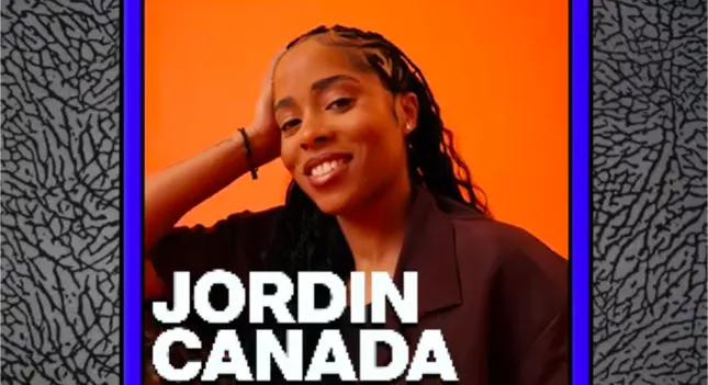 Mini hoops featuring Jordin Canada