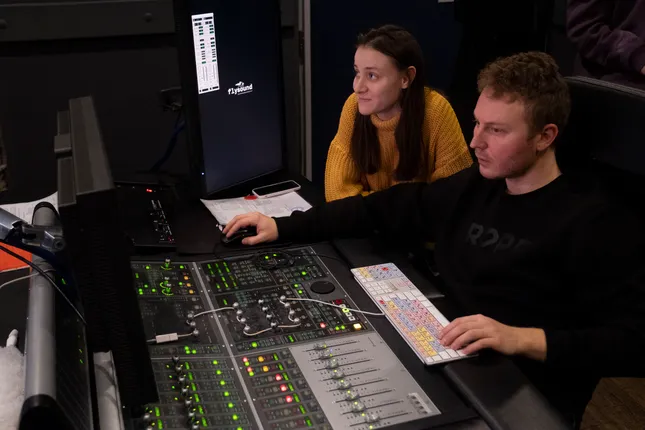 Re-recording mixer