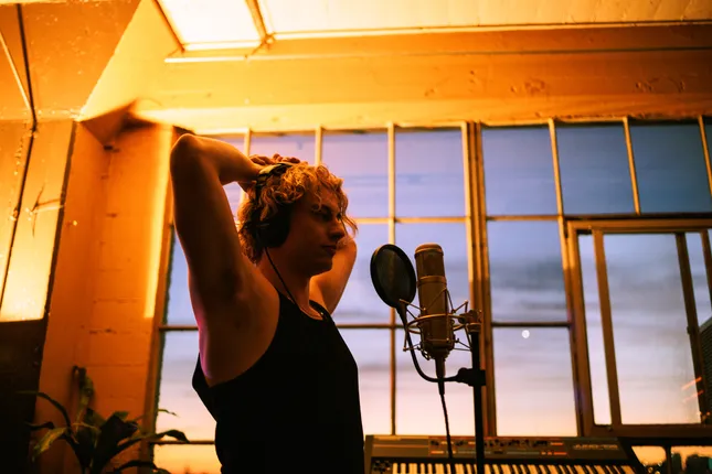 Never Sorry Studio Recording BTS