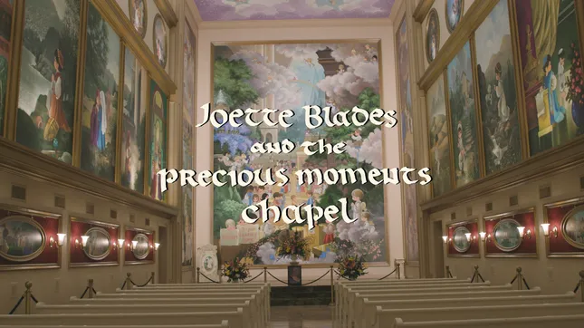 Joette Blades and the Precious Moments Chapel