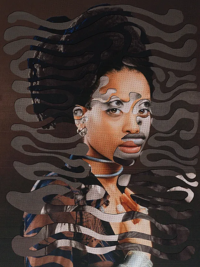 Erykah Badu Collage Design