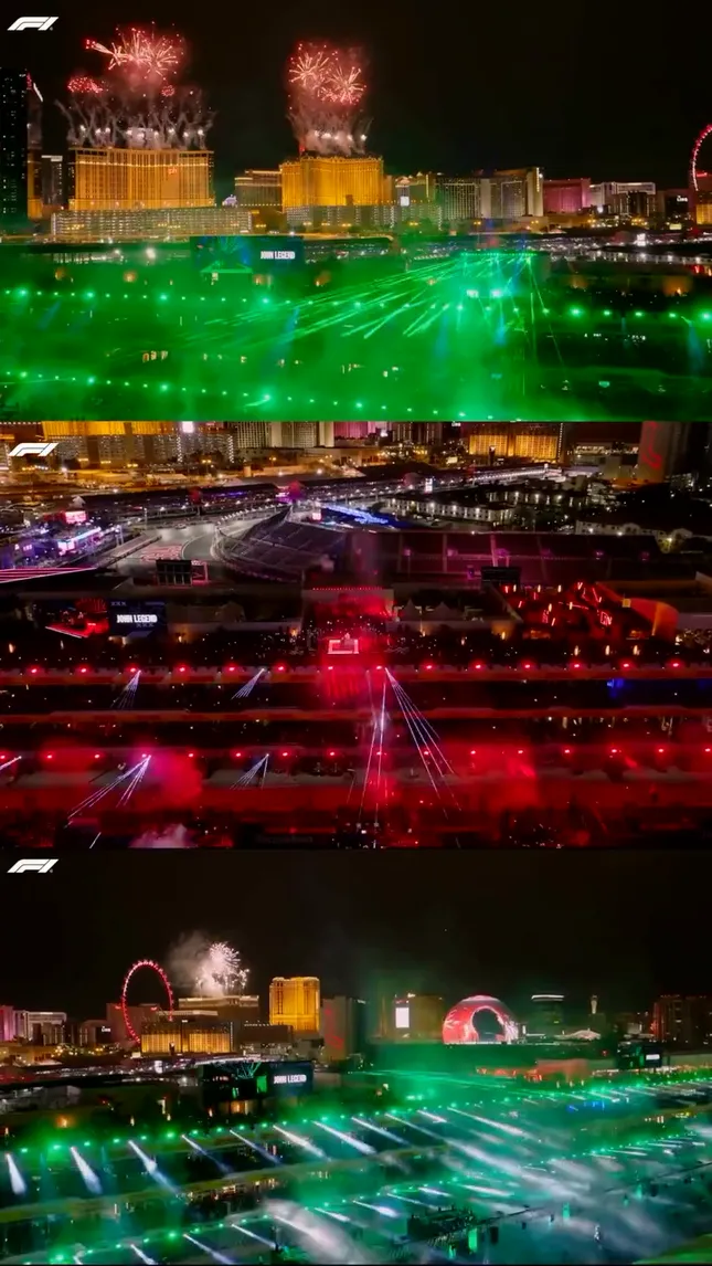 Las Vegas Grand Prix Opening Ceremony