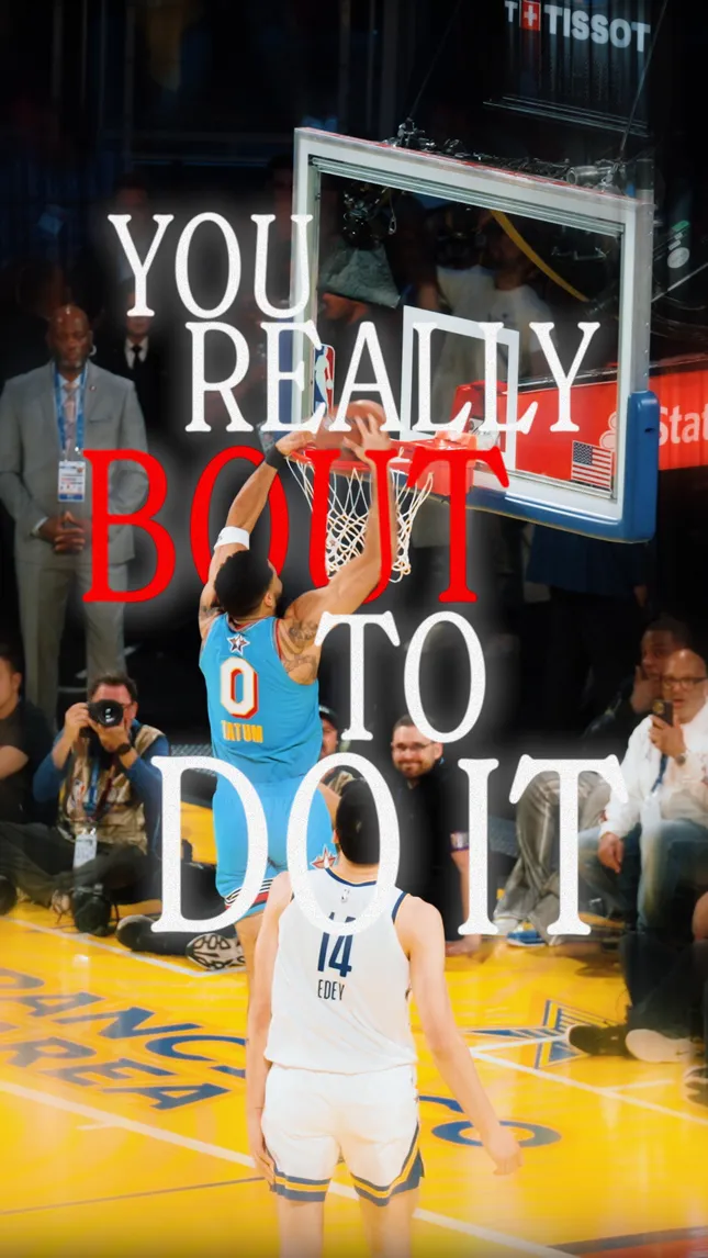 NBA All-Star Game : Bout To Do It