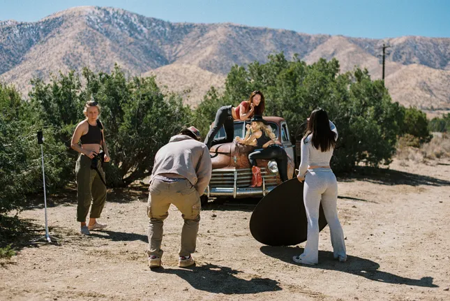 Azalea Wang Western Collection BTS