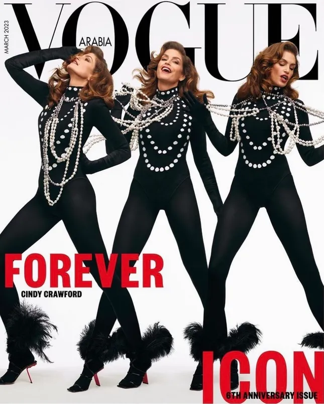 Vogue Arabia x Cindy Crawford
