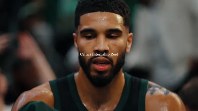 Celtics Internship Reel