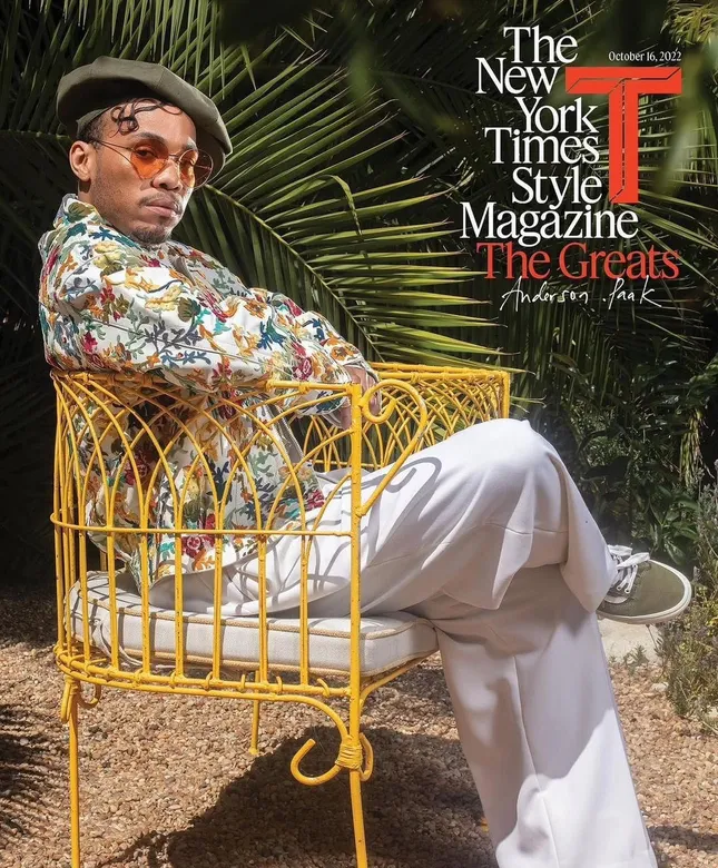 Anderson Paak for T Magazine