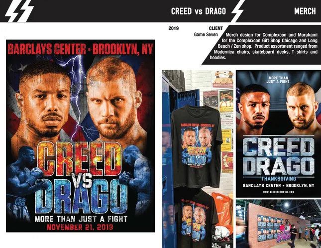 Creed Promo merch design