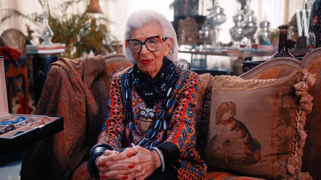 Motion: Iris Apfel x W Magazine