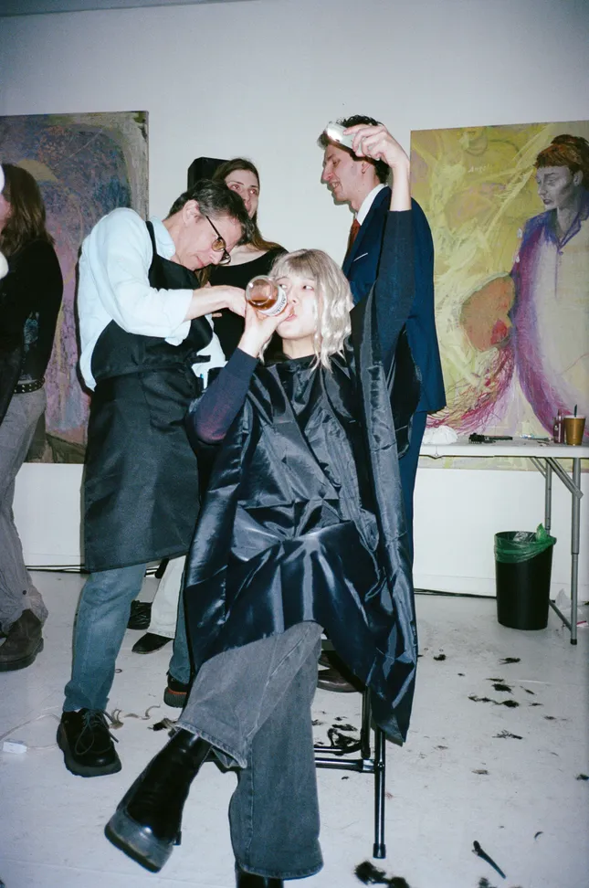 48 HR hair cutting x DAZED at Lubov