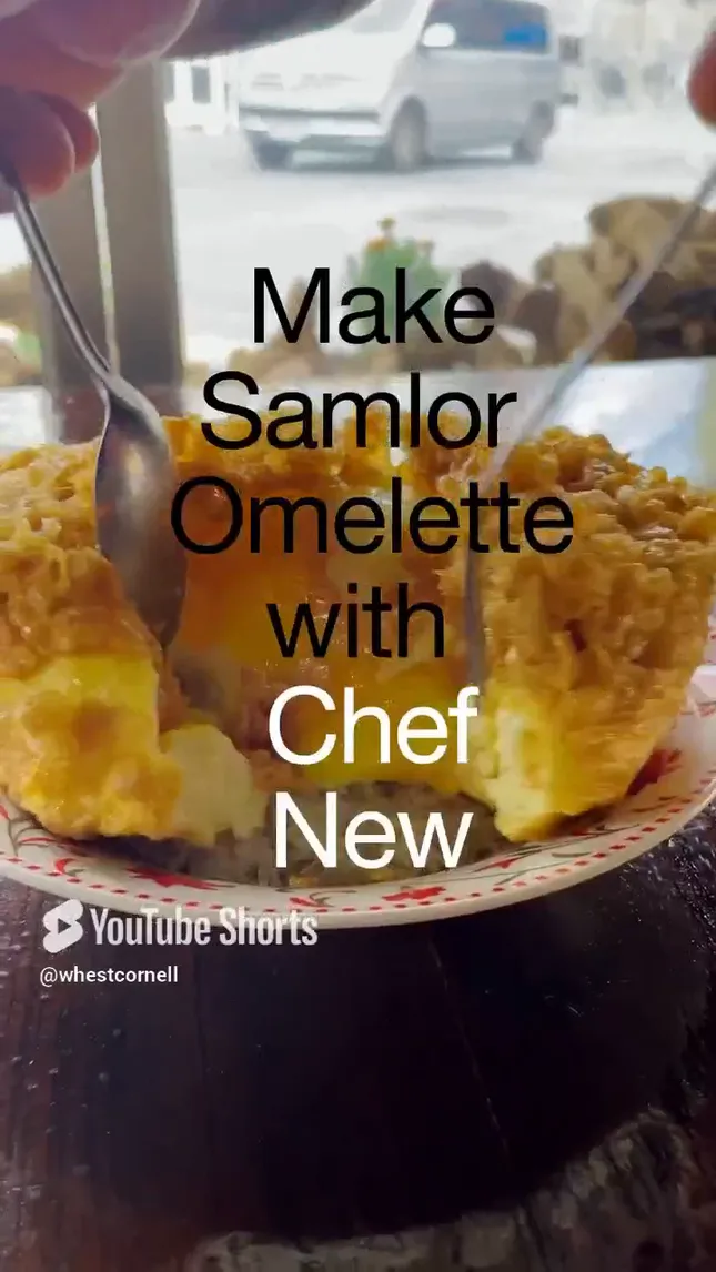 How to make Samlor Omelet with Chef New