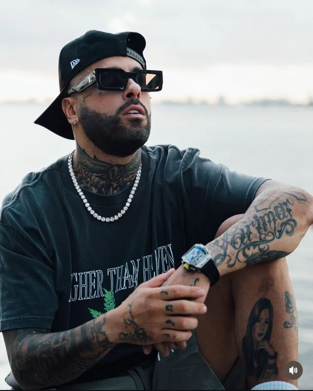 Makeup for Nicky Jam for music video “Insomnio”