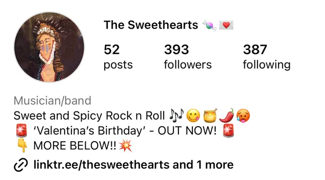 The Sweethearts - Social Media Marketing